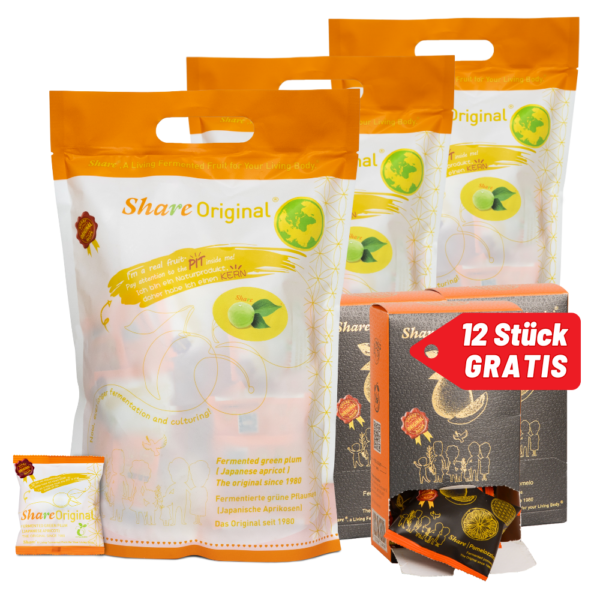 Share Original fermentierte Pflaume 1500g, 12 Stück gratis Österreich